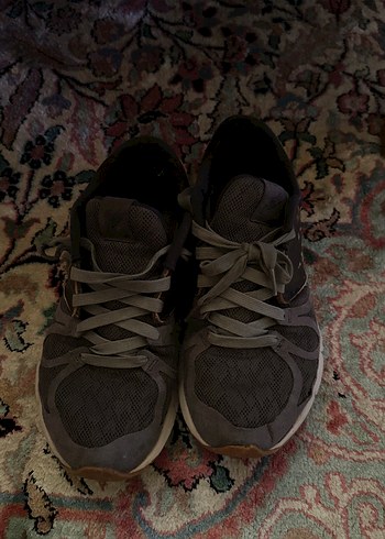 Gri Bağcıklı Kadın Spor Ayakkabı - Görsel 2