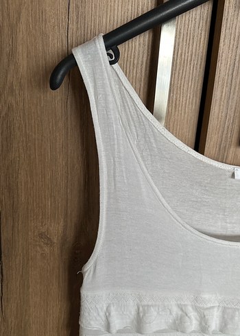 Penye Kumaşlı Fırfırlı Kadın Kolsuz Elbise - Görsel 3