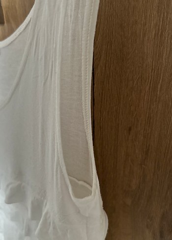 Penye Kumaşlı Fırfırlı Kadın Kolsuz Elbise - Görsel 5