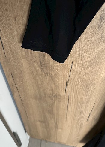 Siyah Uzun Kol ve Salaş Kesim Kadın Elbise - Görsel 8