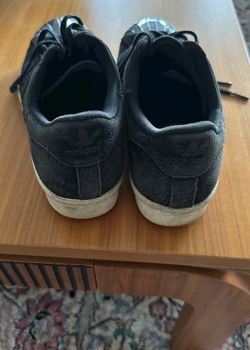 Siyah Kadın Spor Ayakkabı - Düz Taban - Görsel 7