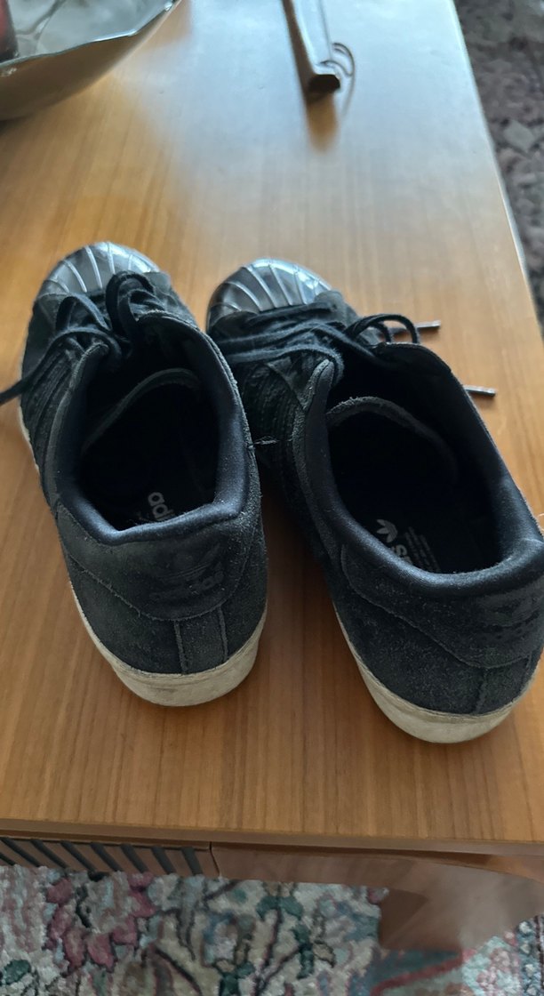 Siyah Kadın Spor Ayakkabı - Düz Taban - Görsel 3