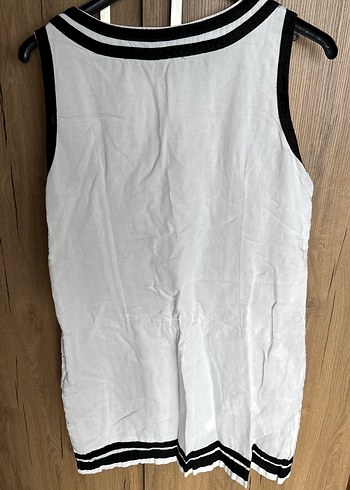 Kadın Dantel İşlemeli Kolsuz Midi Elbise - Görsel 6