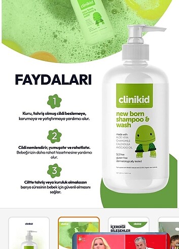 Elidor Clinikid şampuan 