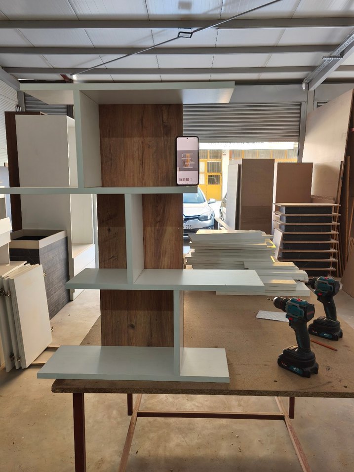 Beyaz Çocuk Rafı - Görsel 2