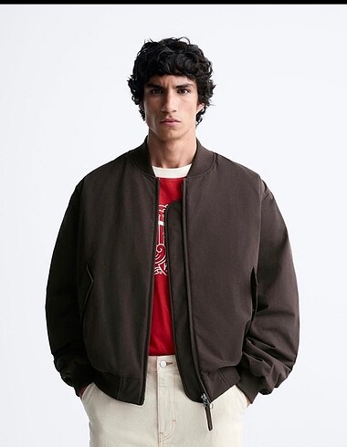 Zara oversize bomber ceket