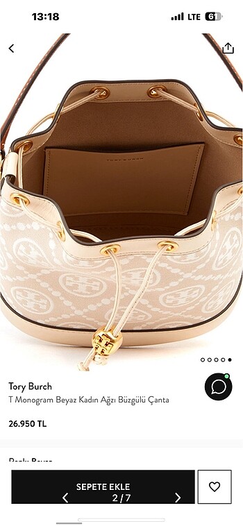 Tory Burch Hediye geldi