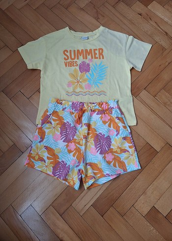 Lcwikiki tişört şort takımı - Görsel 2