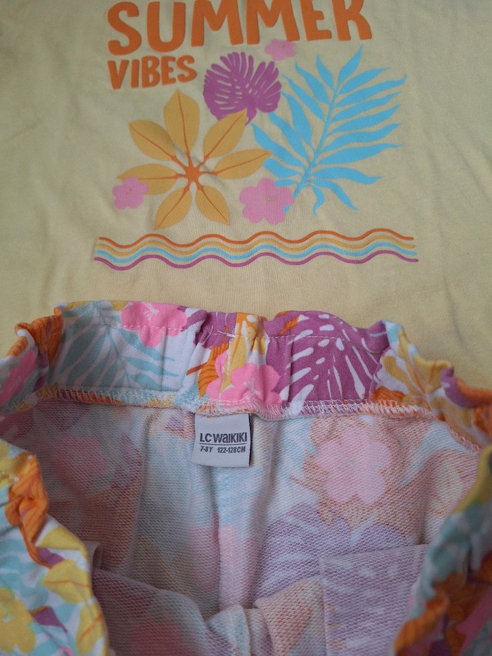 Lcwikiki tişört şort takımı - Görsel 5