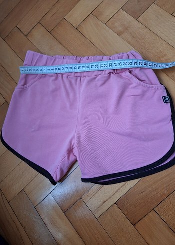 Pembe Rahat Kesim Kız Şortu - Görsel 6