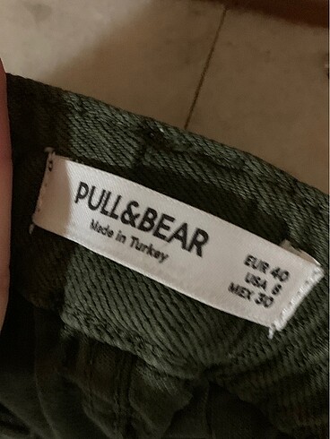 40 Beden haki Renk Pull and bear pantolon