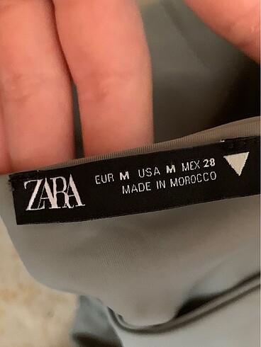 m Beden gri Renk Zara body