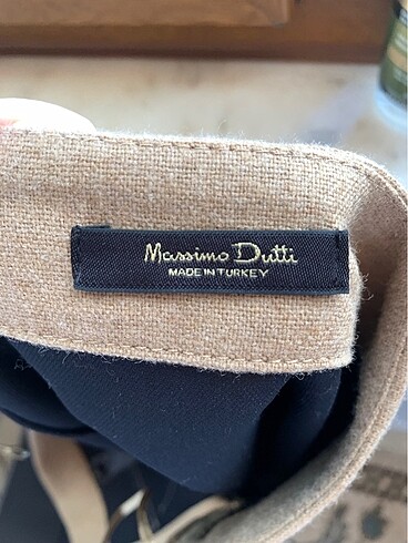 s Beden camel Renk MASSIMO DUTTI ETEK