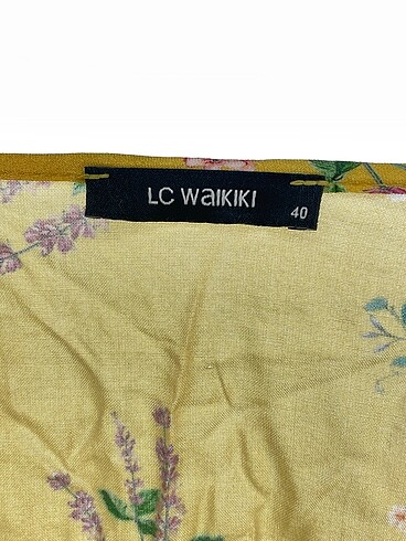 40 Beden sarı Renk LC Waikiki Bluz %70 İndirimli.