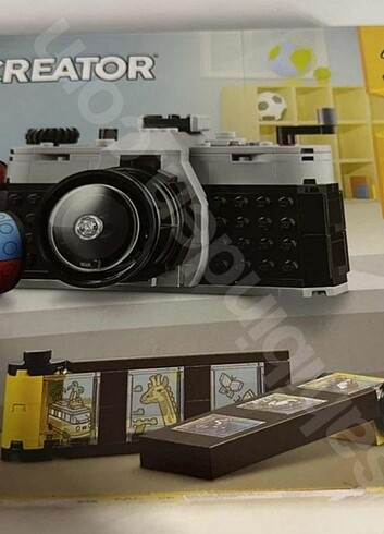  Beden Renk LEGO Retro fotoğraf makinesi 