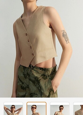 Trendyol & Milla TRENDYOLMİLLA Limited Edition Crop Yelek