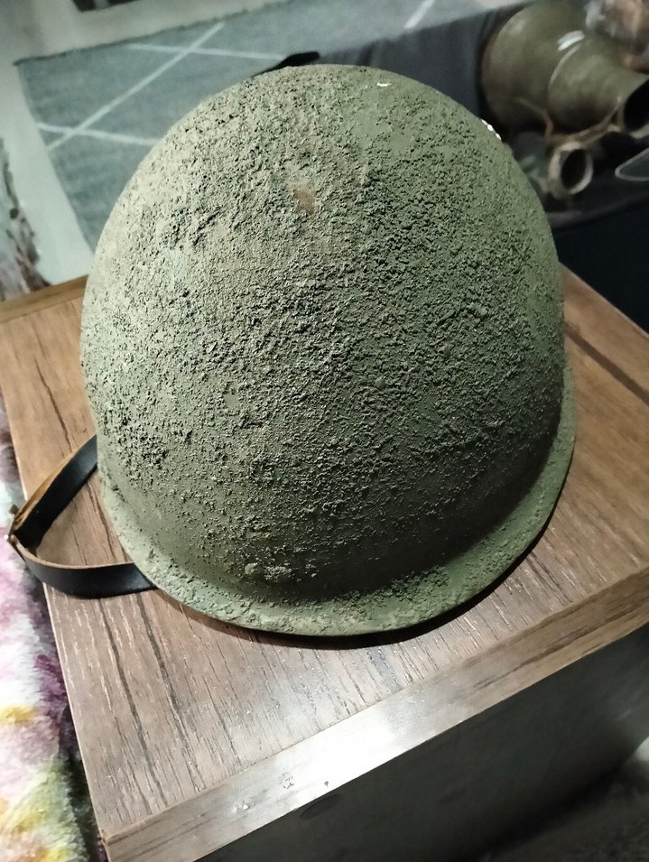 Kamuflaj Desenli Koyu Haki miğfer - Görsel 2