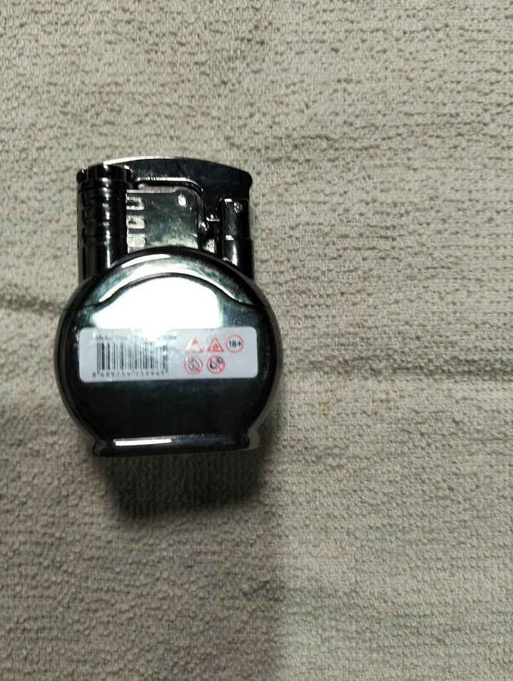 Vintage Siyah stres çarklı çakmak - Görsel 3