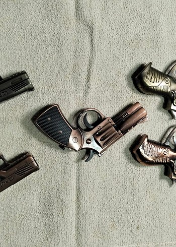 Renkli tabanca görselli lazerli çakmaklar - Görsel 2