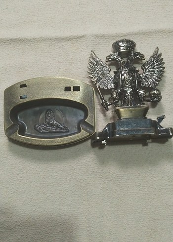 Altın Renkli Kanatlı Figürlü Koyu çakmak - Görsel 4