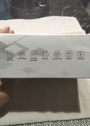 WiFi Özellikli Siyah Araç Kamera Kaydedici - Görsel 3