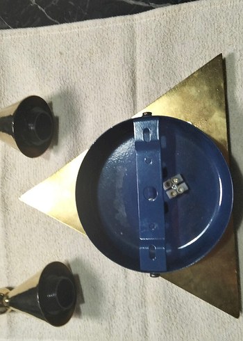 modern pirinç görünümlü bagalit avize parçaları - Görsel 3