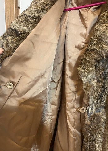 Zara Standart beden orjinal tavşan tüyü kürkü