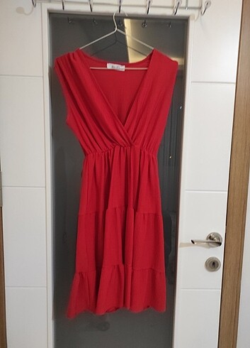 L ve xl bedene uyumlu günlük elbise