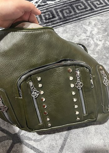 David polo Deri Rock Punk Kadın Çanta - Görsel 8