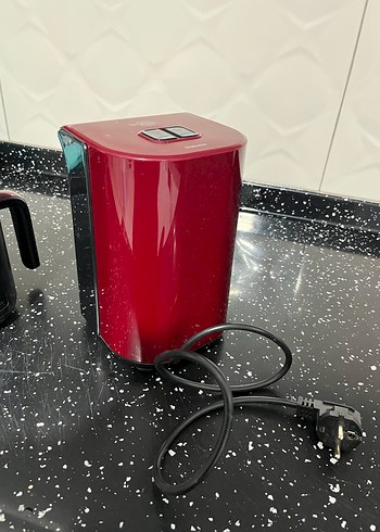 KARACA Bordo Renkli Modern Kahve Makinesi - Görsel 7