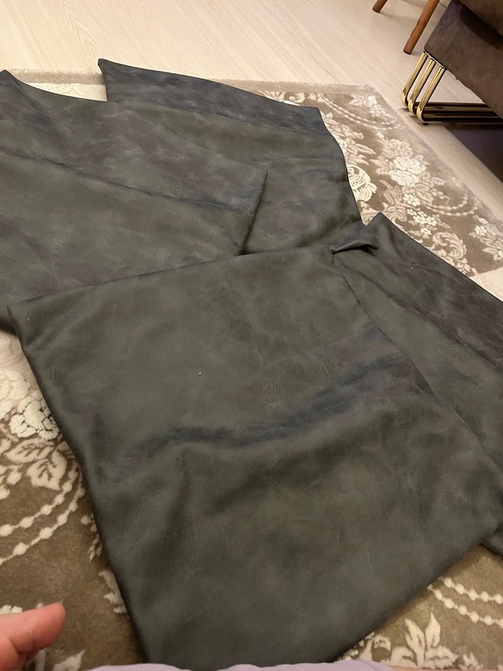 Siyah füme 4 adet kırlent kılıfı - Görsel 2