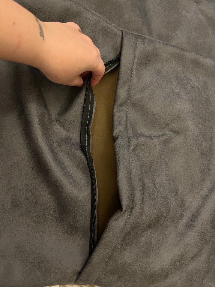 Siyah füme 4 adet kırlent kılıfı - Görsel 3