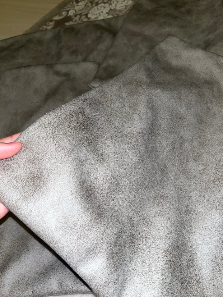 4 adet Bohem Gri Yumuşak Kırlent Kılıfı - Görsel 2