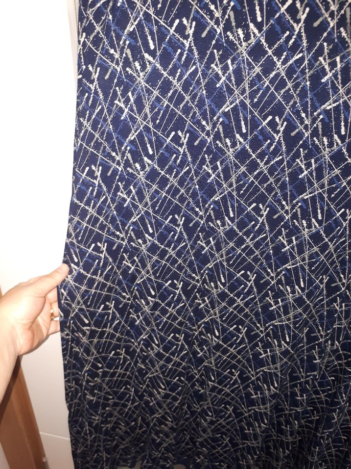 42 44 bedene uyumlu midi boy günlük elbise - Görsel 2