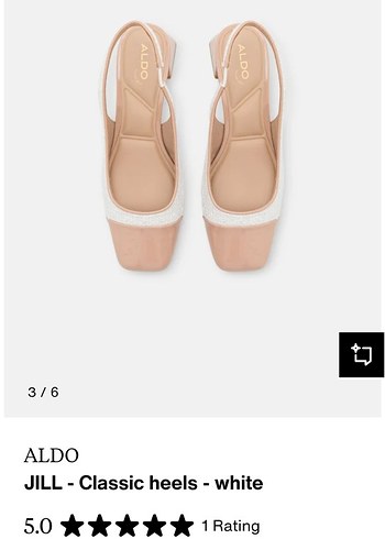 ALDO JILL Beyaz Klasik Topuklu Kadın Ayakkabı - Görsel 2