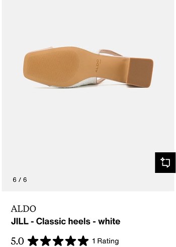 ALDO JILL Beyaz Klasik Topuklu Kadın Ayakkabı - Görsel 6