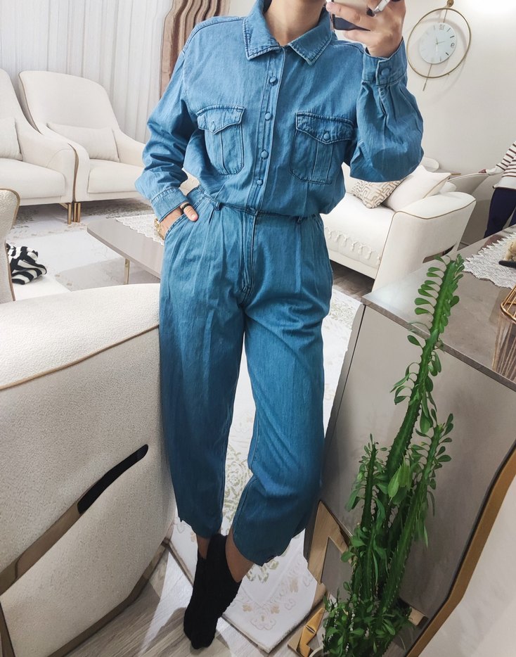 pull & bear Denim Uzun Tulum - Görsel 4