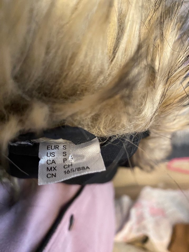 Kahverengi Uzun Suni Kürk Kadın Kaban - Görsel 5