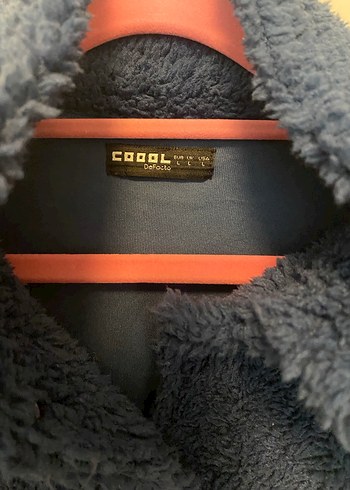 Kadın Mavi Peluş Bomber Ceket - Görsel 4