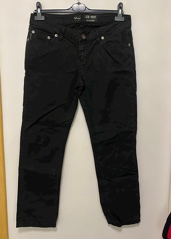 Erkek Siyah Regular Fit Kot Pantolon - Görsel 2