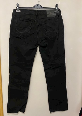 Erkek Siyah Regular Fit Kot Pantolon - Görsel 5