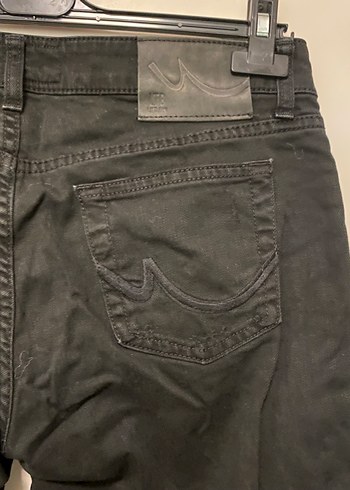 Erkek Siyah Regular Fit Kot Pantolon - Görsel 6