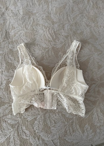 Beyaz Bohem Dantel Bralet - Görsel 2