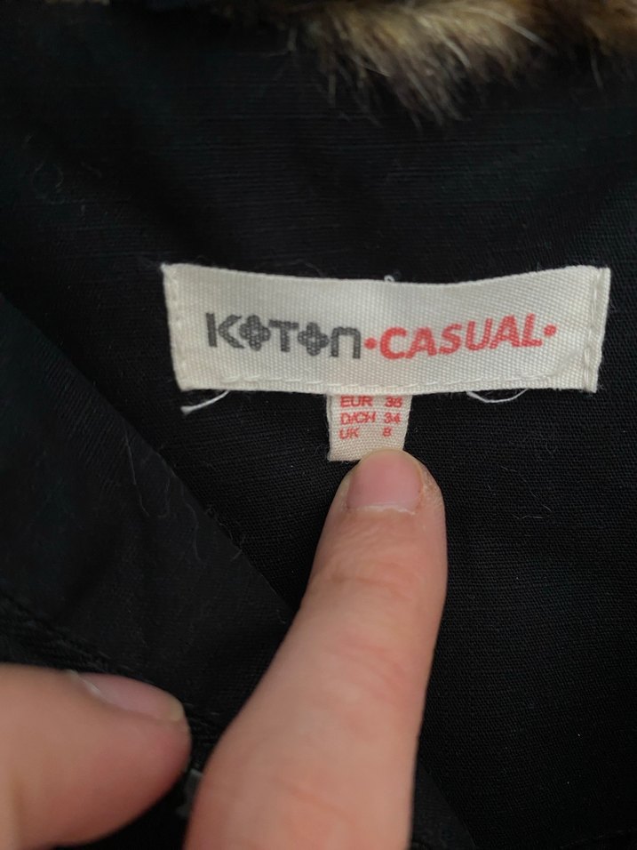 Kemerli Siyah Kadın Midi Ceket - Görsel 5