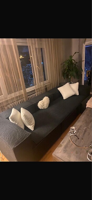 Diğer L modüler kanepe teddy kumaş