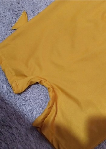 LCW Sarı Baskılı Erkek cocuk Mayo - Görsel 5