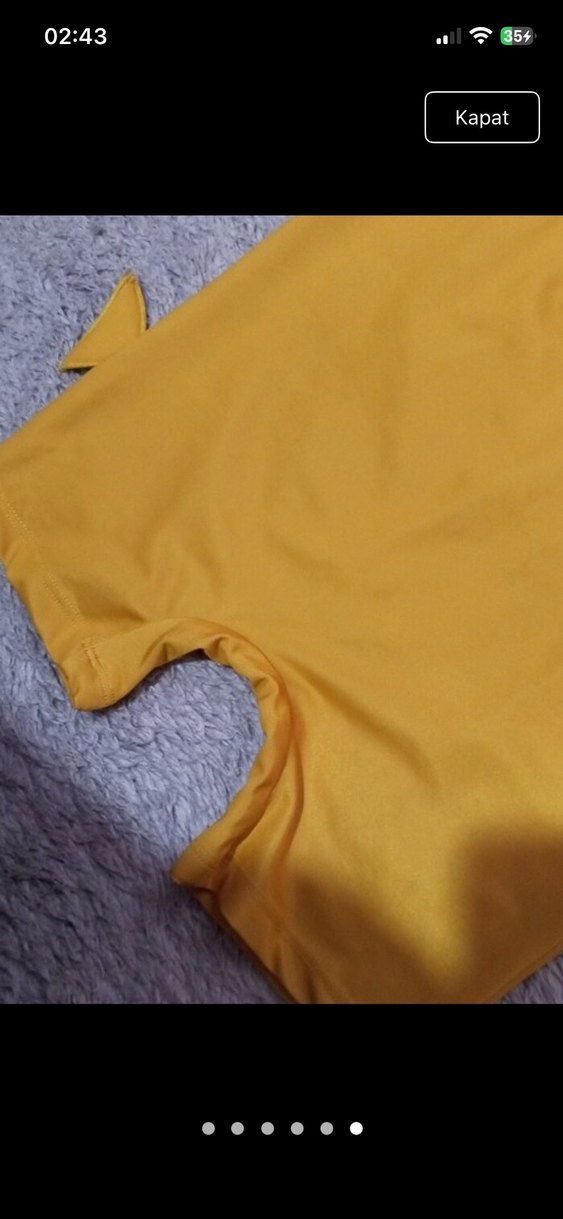 LCW Sarı Baskılı Erkek cocuk Mayo - Görsel 5