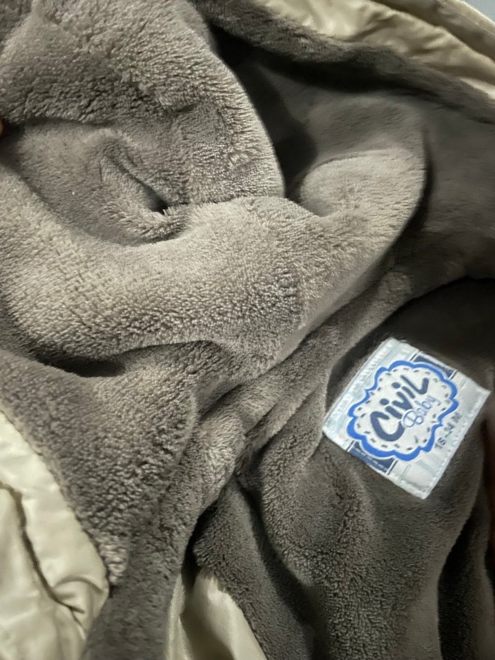 Civil Kahverengi Fermuarlı Erkek Çocuk Mont - Görsel 2