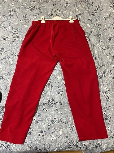 Diğer Beli lastikli kumaş pantolon 2 XL beden