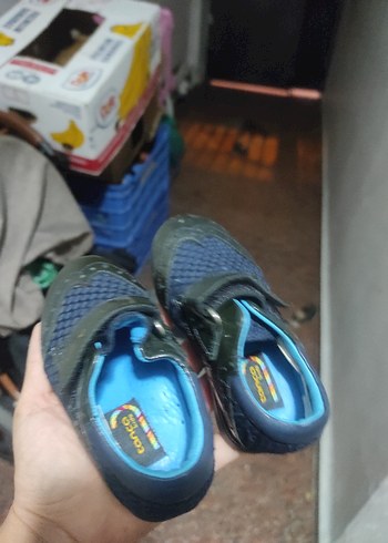 Mavi Yılan Desenli Erkek Çocuk kundura - Görsel 2